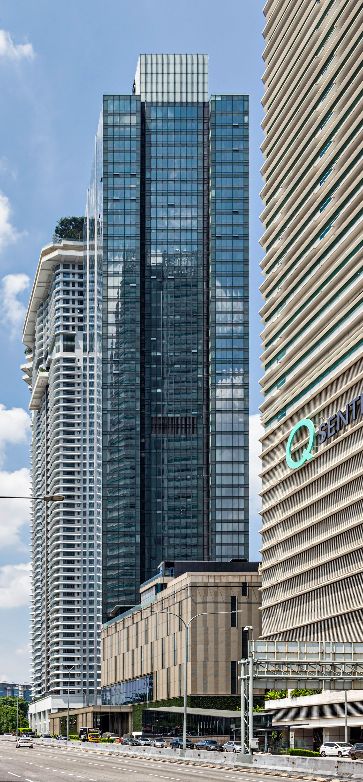 St. Regis Hotel & Residences, Kuala Lumpur - View from the west. © Mathias Beinling